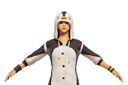 Emperor Penguin Suit F (PUBG)